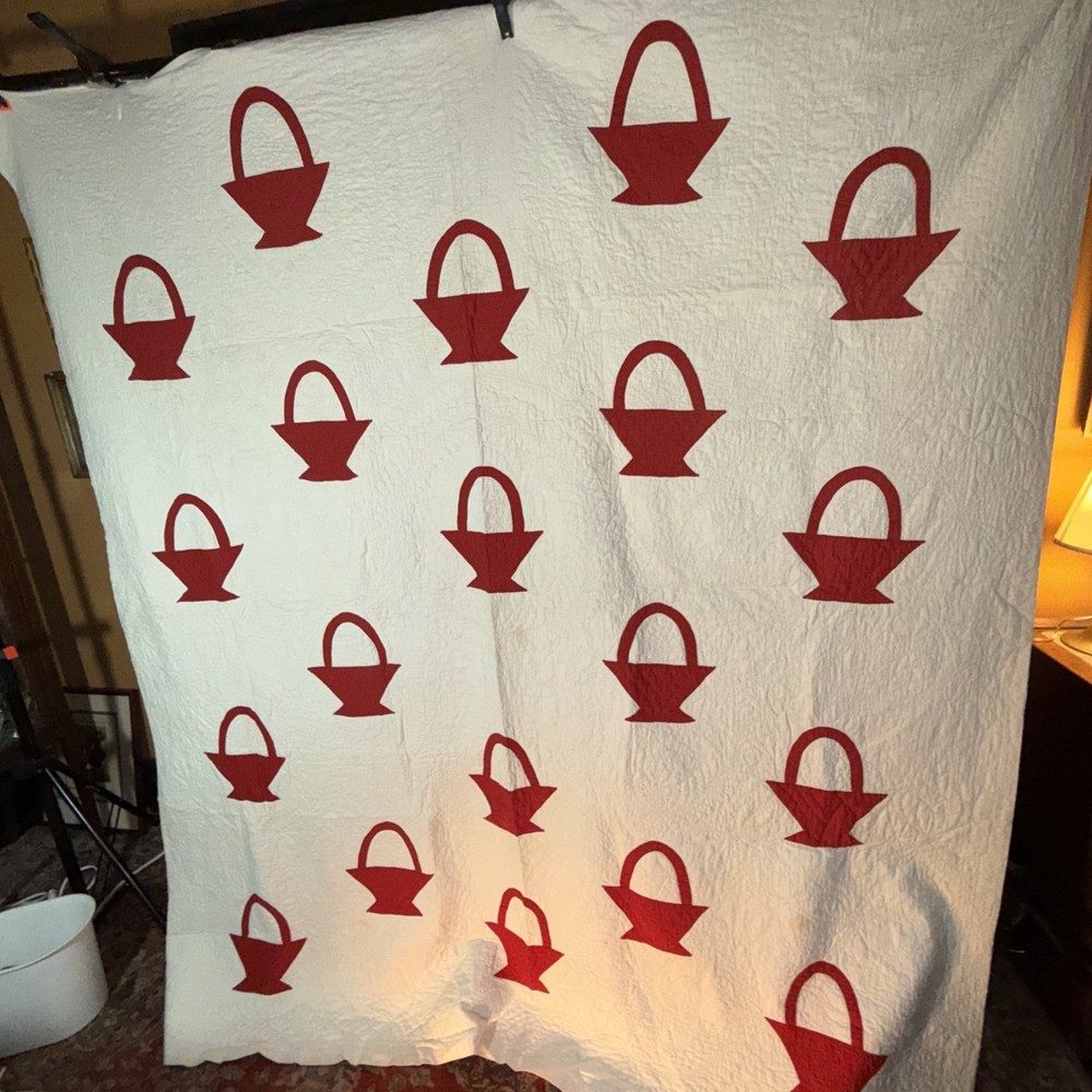 Charming Basket Quilt . QUILTING !!
