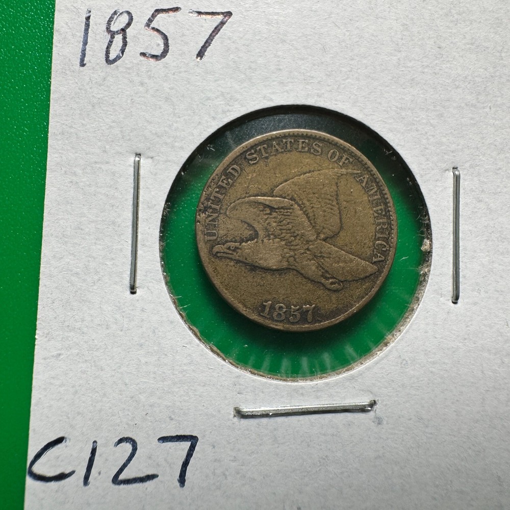 1857 Flying Eagle Cent C127