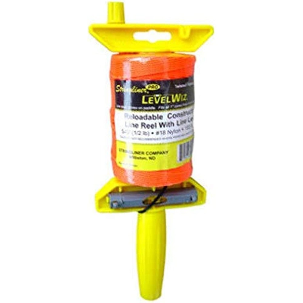 STRINGLINER Company 24406 Stringliner LevelWiz Reel 540' TW FL. OR, Multi
