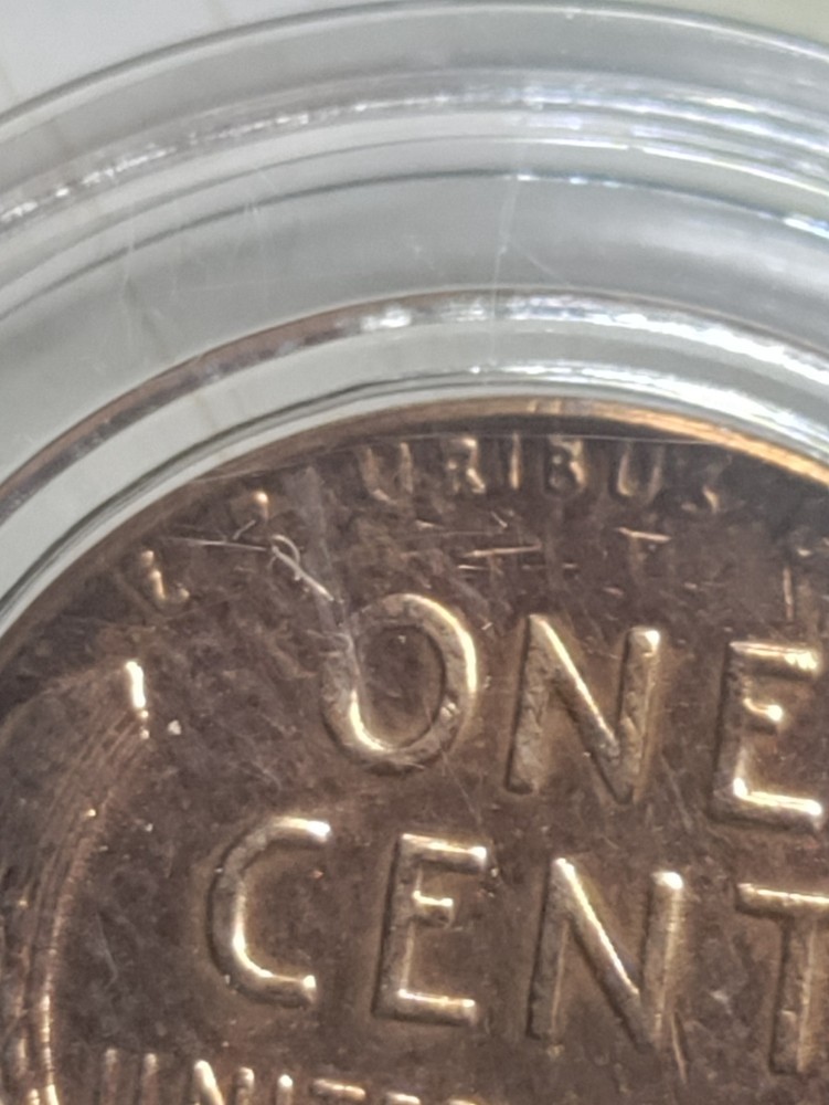 1958D Wheat Penny With Errors