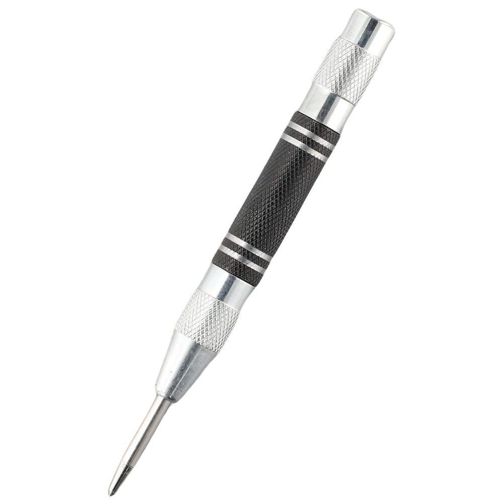 1x Automatic Centre Punch & 2x Needles Adjustable Spring Loaded Metal Drill Tool
