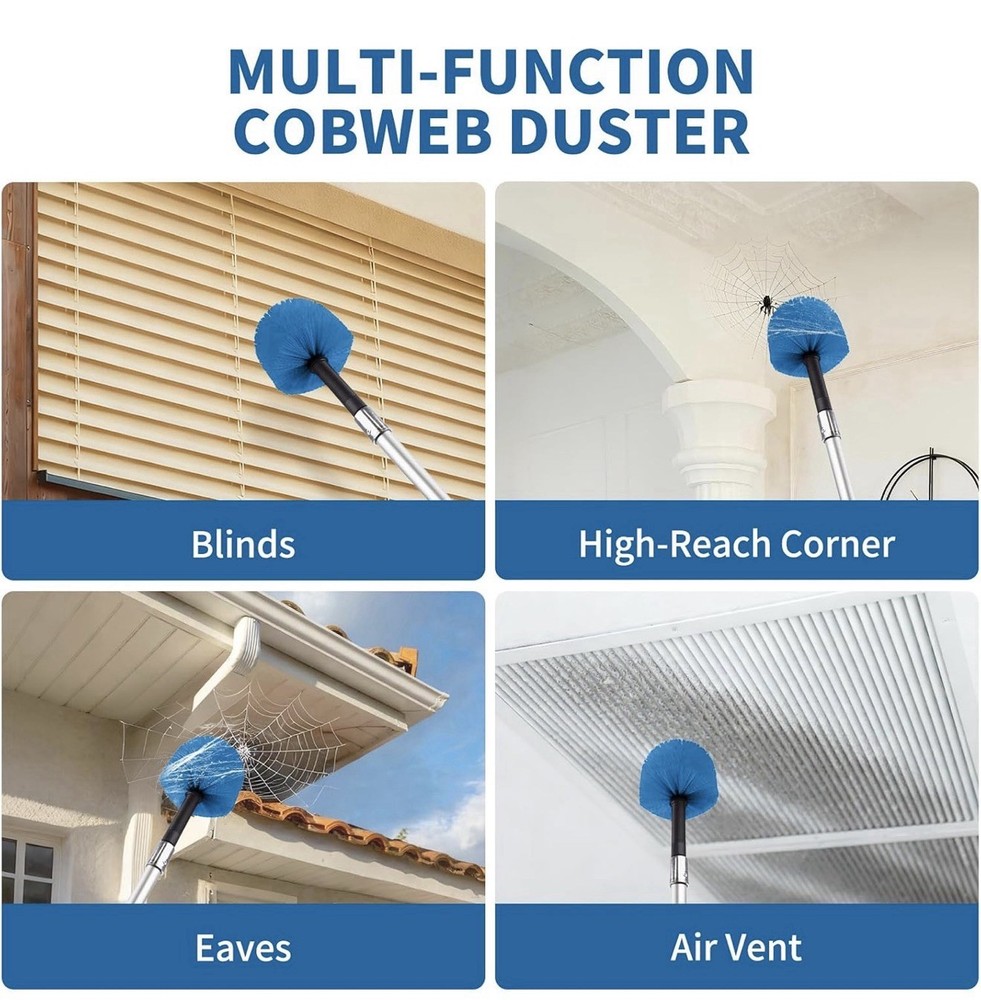Cobweb Duster with Extension Pole