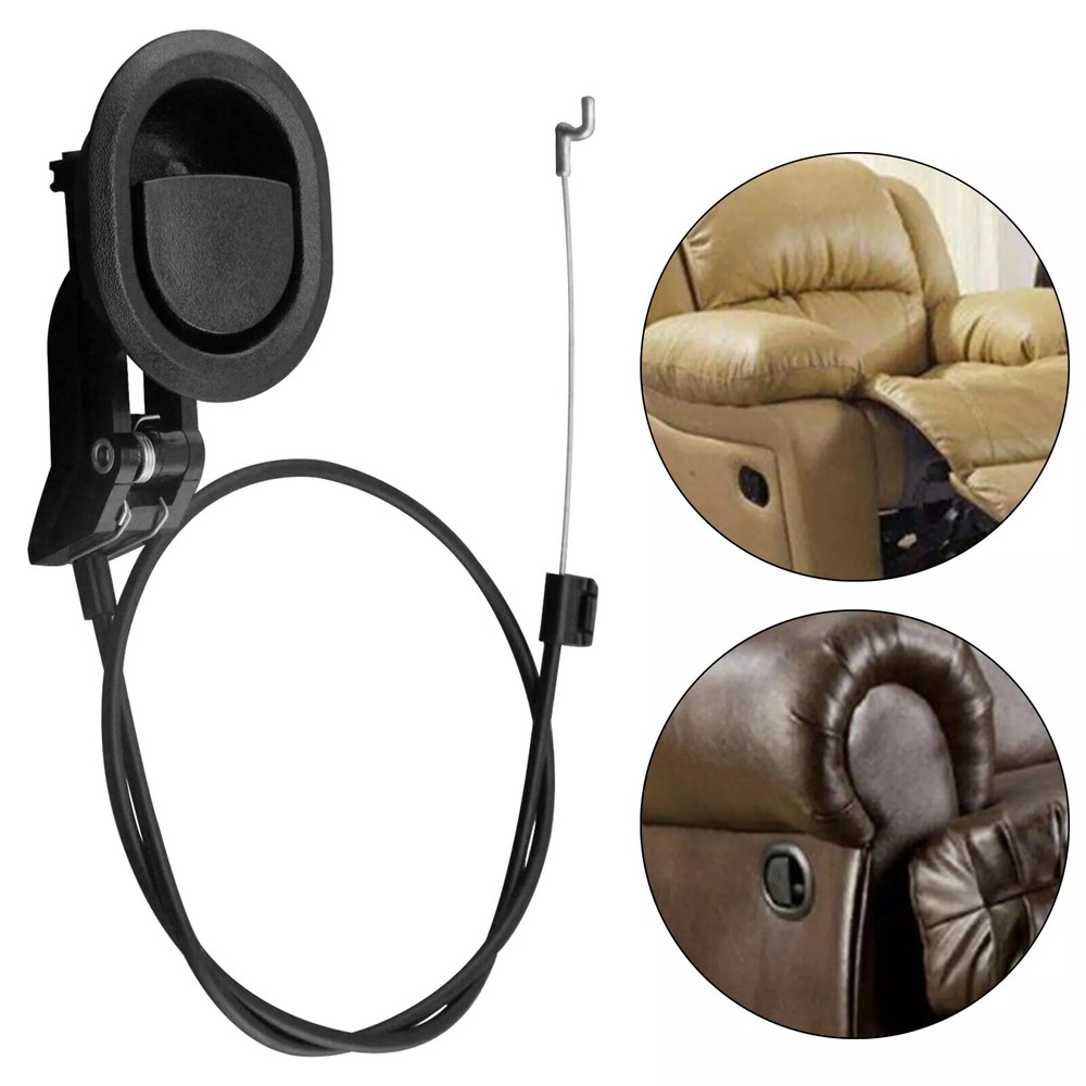 2x Sofa Recliner Release Pull Handle Replacement Chair Couch Cable Lever Switch