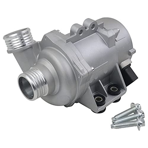 Electric Water Pump w/Bolts 11517521584 Compatible with B-M-W 3.0L N52 E60 E70