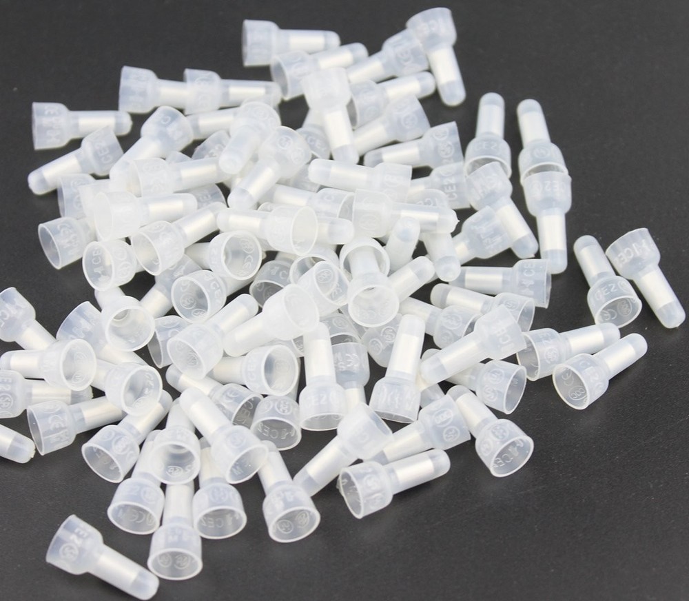 1000pcs CE2 Closed End Wire Crimp Connectors Cap Terminals Protective