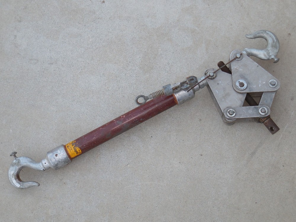 Safety Line 5000 Pound Turn Buckle Wire Puller Lineman Tool