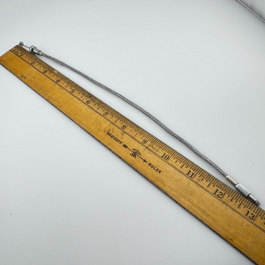 13” Vintage Camera Remote Shutter Release Trigger Cable Lockable Japan