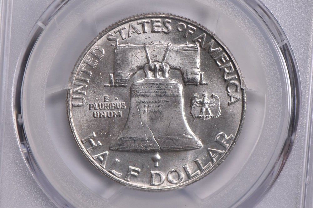 MS65 1959 Franklin Half Dollar PCGS Blue Label