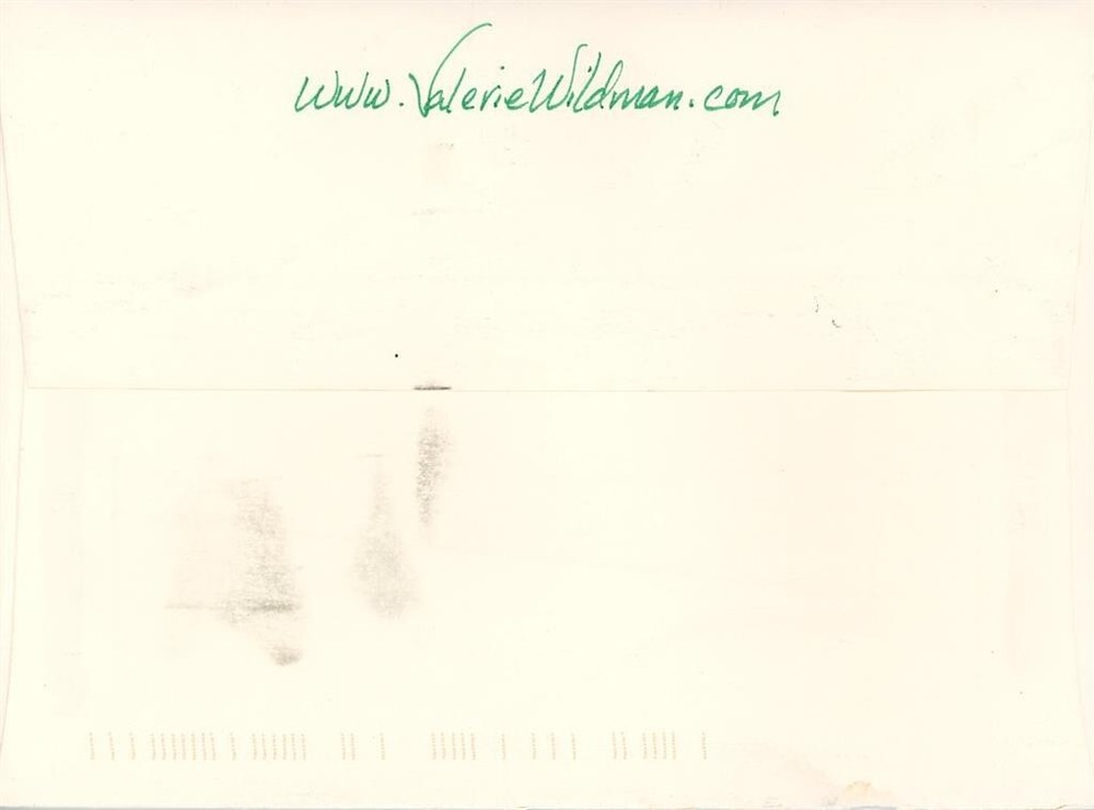 Valerie Wildman - Signed Envelope (Actress)