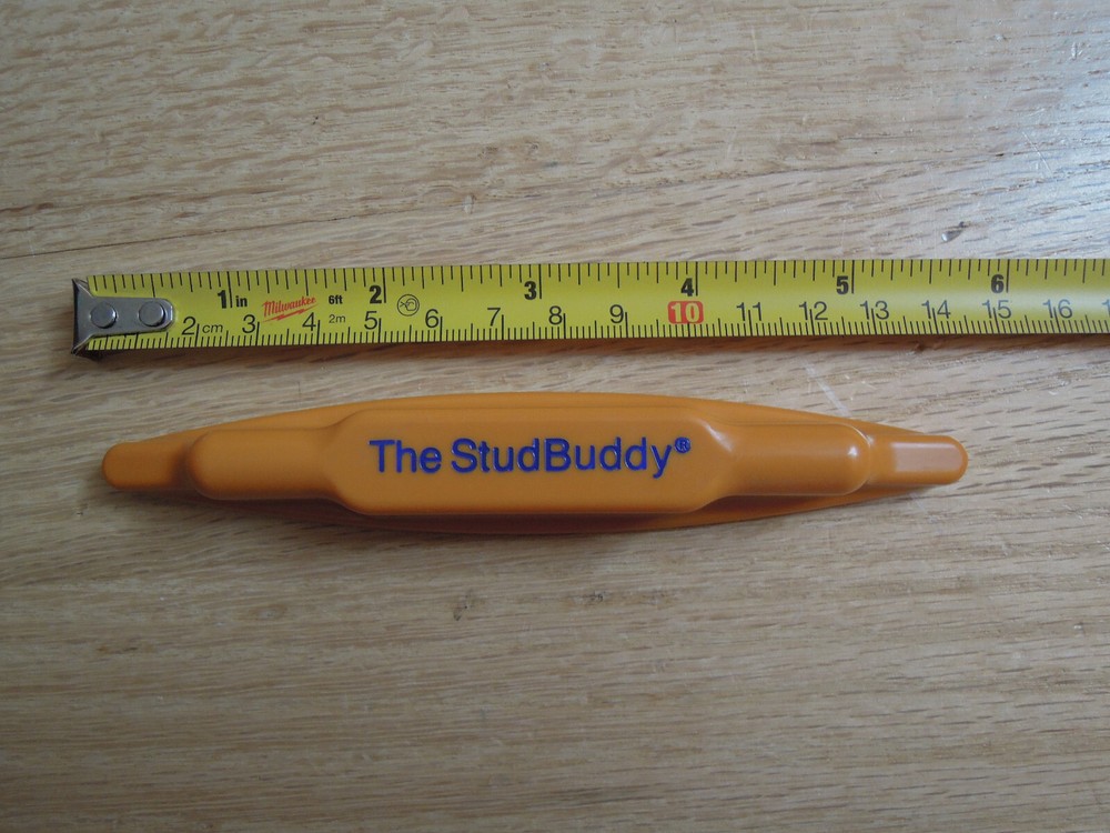 The StudBuddy Magnetic Stud Finder w/ Magnetic Torpedo Level