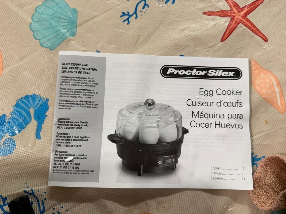 Proctor Silex PS Egg Cooker