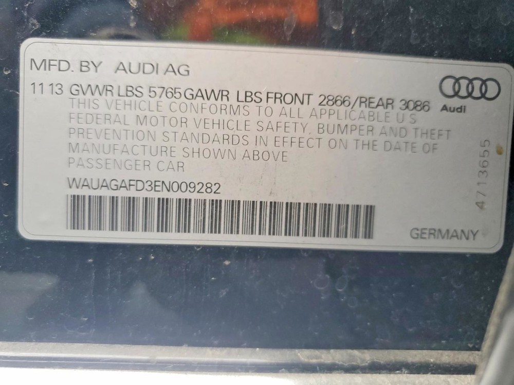 CONTROL PANEL OEM 11-18 A8 AUDI 1YR WRNTY
