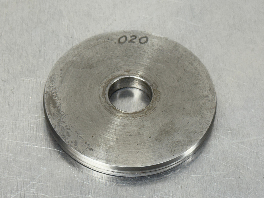 Escomatic .020" Radius Groove Feed Roller Esco Material Roll