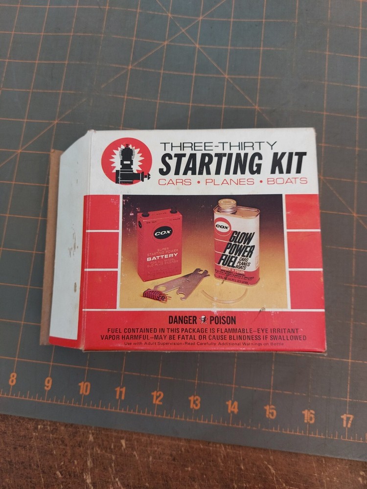 Cox 330 Three Thirty Starting Kit Box Only