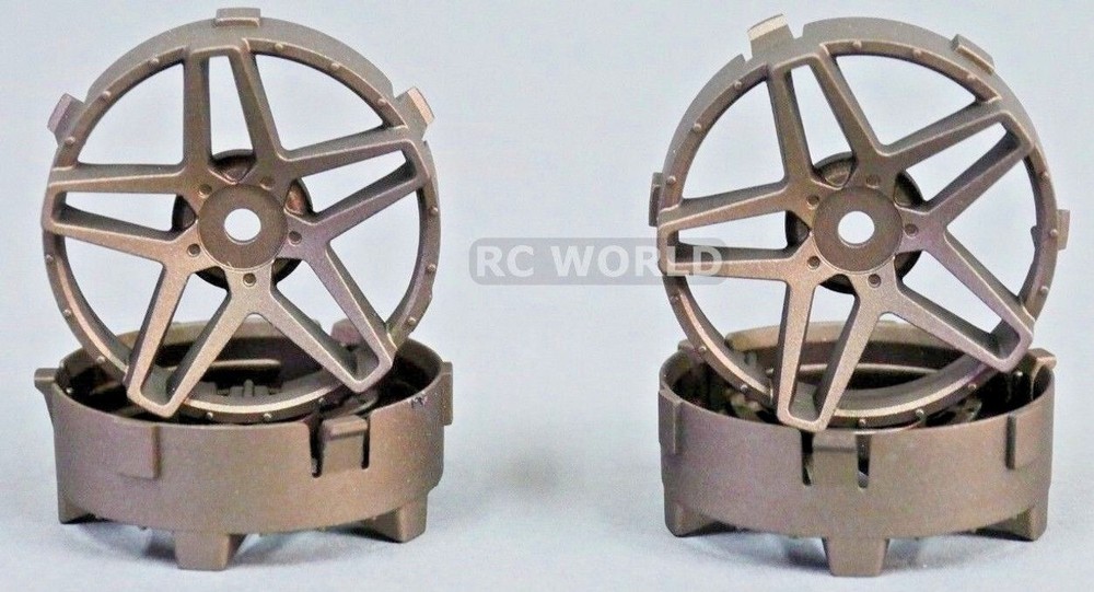 Tetsujin SOUTHERN CROSS Inserts Adjustable Offset 3-6-9mm (4pcs) -CHROME-