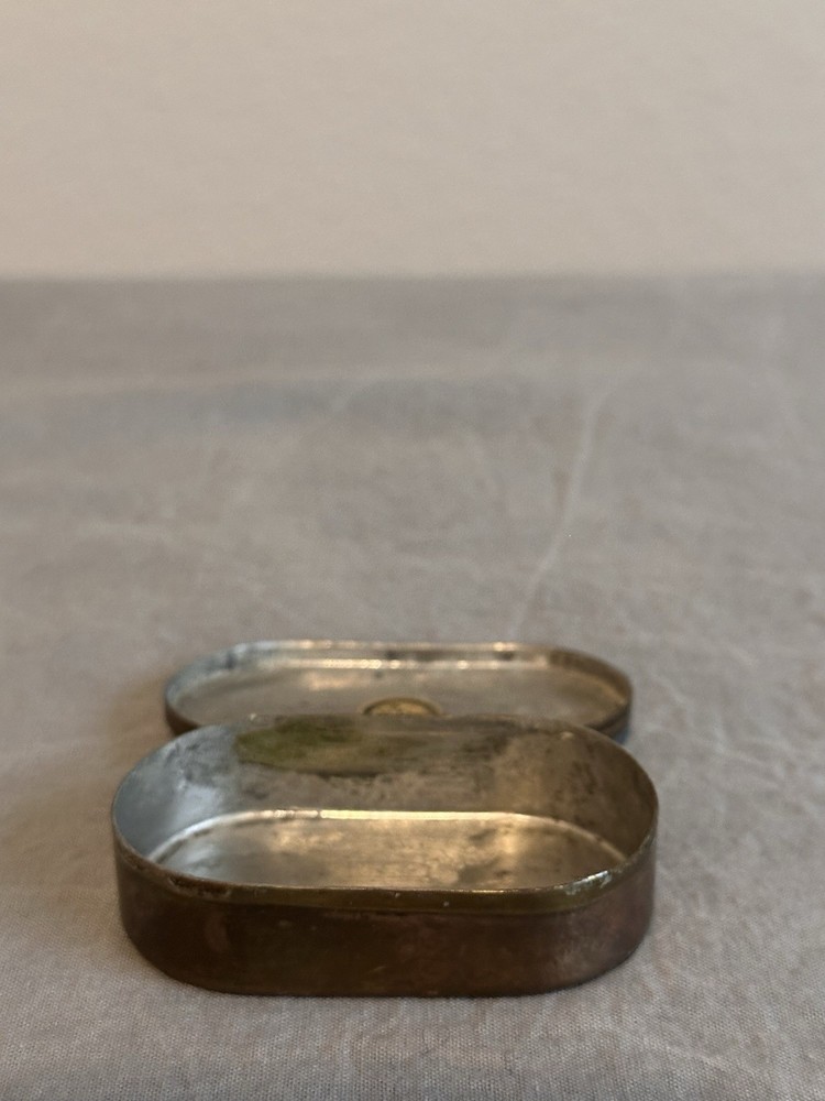 Small Bronze metal container