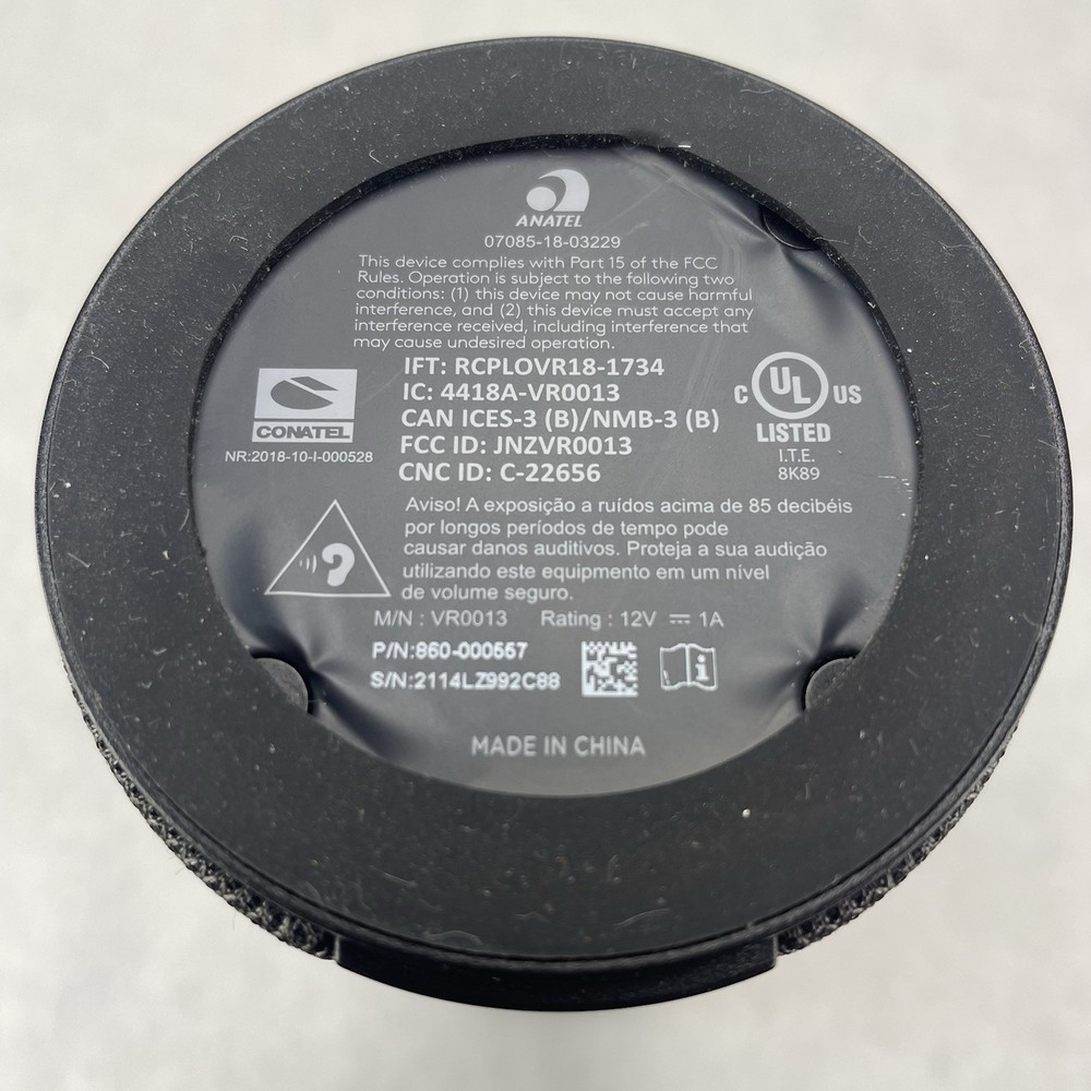 Logitech VR0013 Conference Camera Speaker USB/Bluetooth Video 860-000557