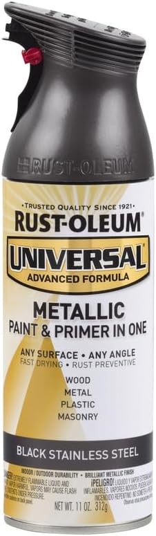 Universal All Surface Hammered Spray Paint, 12 oz, Dark Bronze, 2-Pack