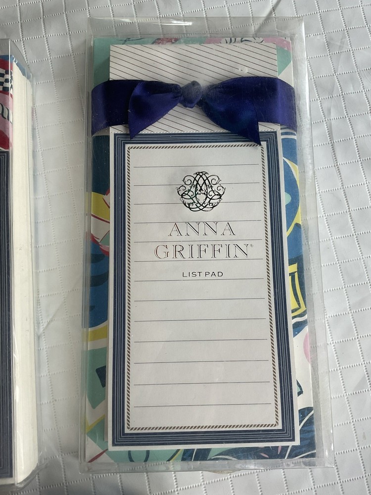 Anna Griffin Nautical Note Pad & Note Book Set⚓️⚓️⚓️