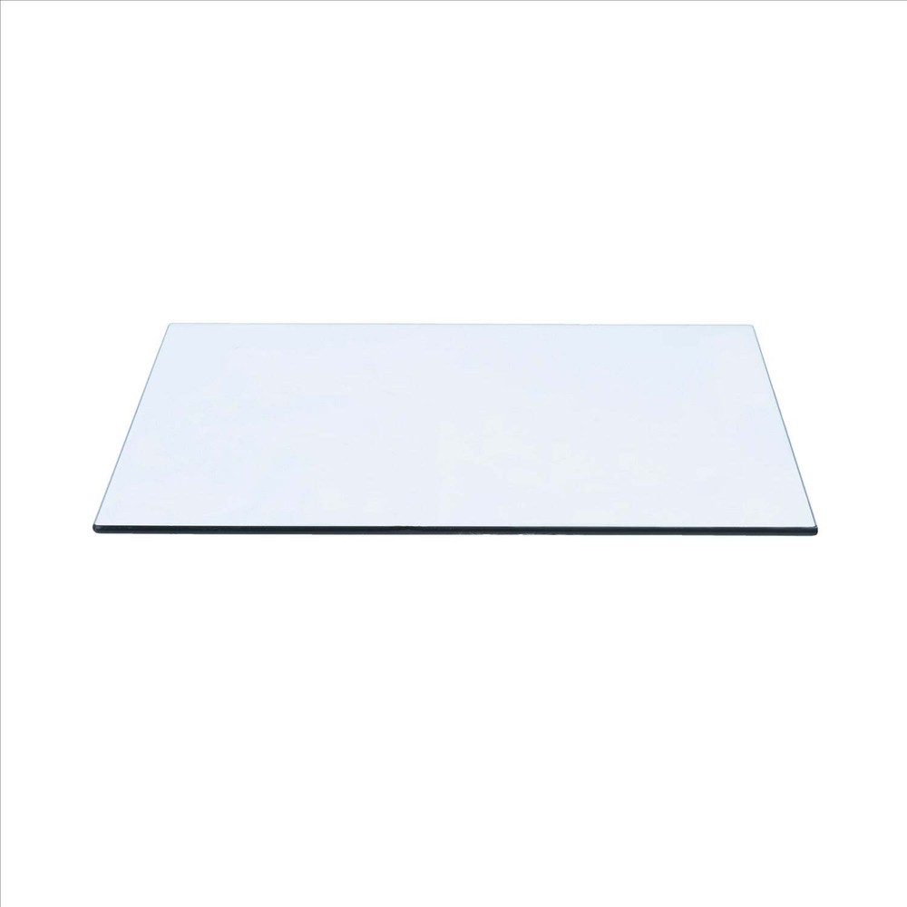 14" x 42" Rectangle Tempered Table Protector By Spancraft Glass