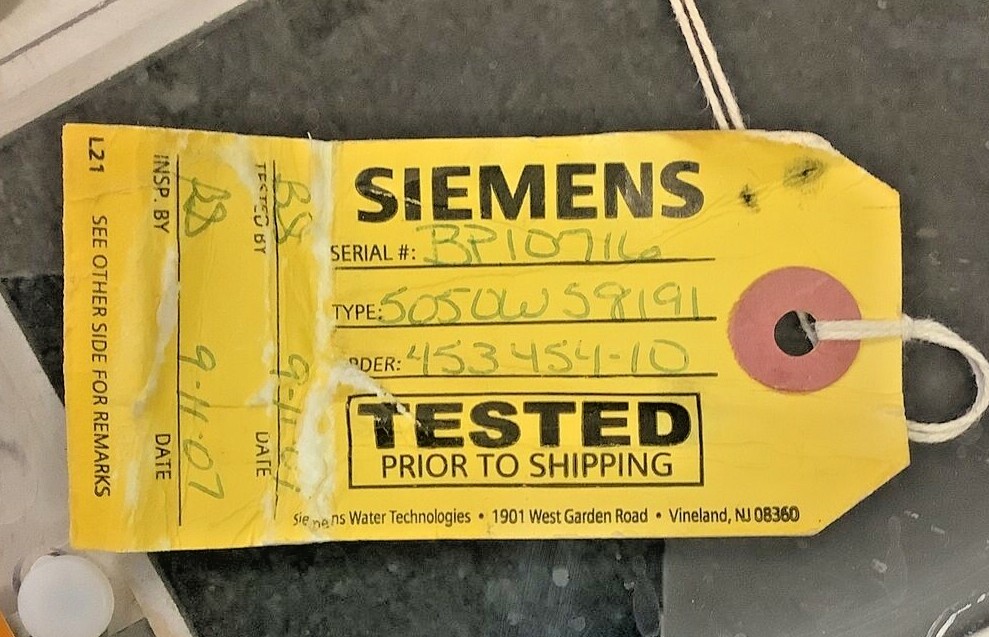 Siemens / Wallace & Tiernan Micro 2000 Analyzer