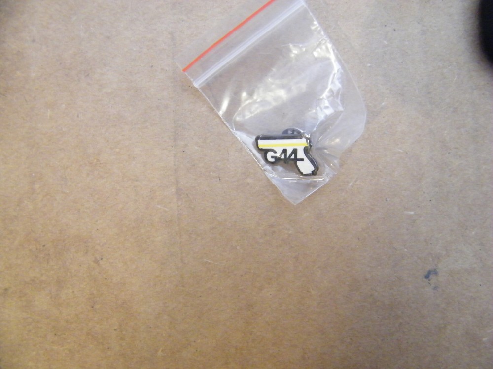 Glock G44 Accessory Kit Glasses Ear Plugs Pin Sticker