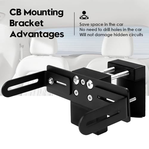 Upgrade Adjustable Cup Holder RadioMount - Clamping Mount, Drinks CB bracket-2