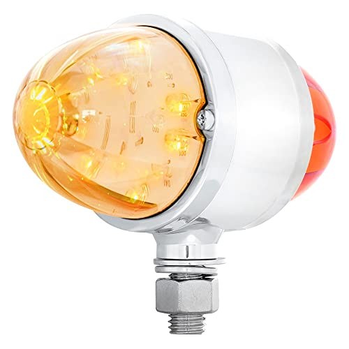39799 Marker Light, Double Face, LED, Assembly, Dual Function, 17 LED, Clear