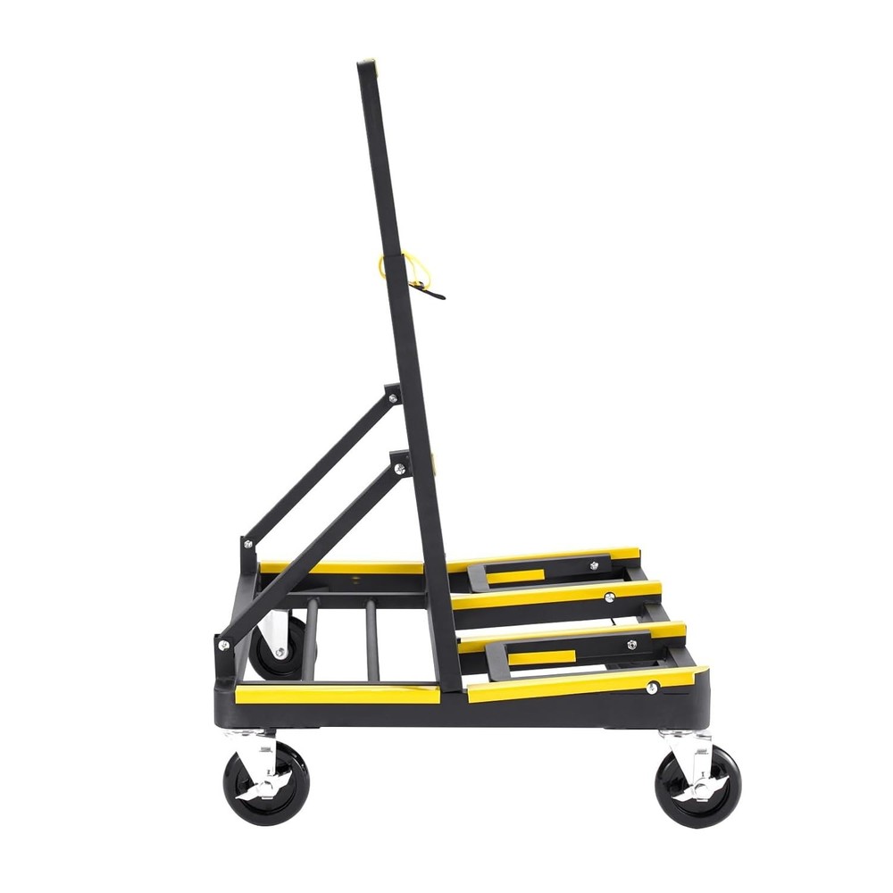 Portable Foldable Drywall Dolly - 1800 lbs Capacity and Load Stability Features