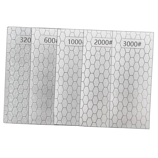 Diamond Sharpening Stone, 5 Pcs Knife Sharpening Stone for Kitchen SET-A