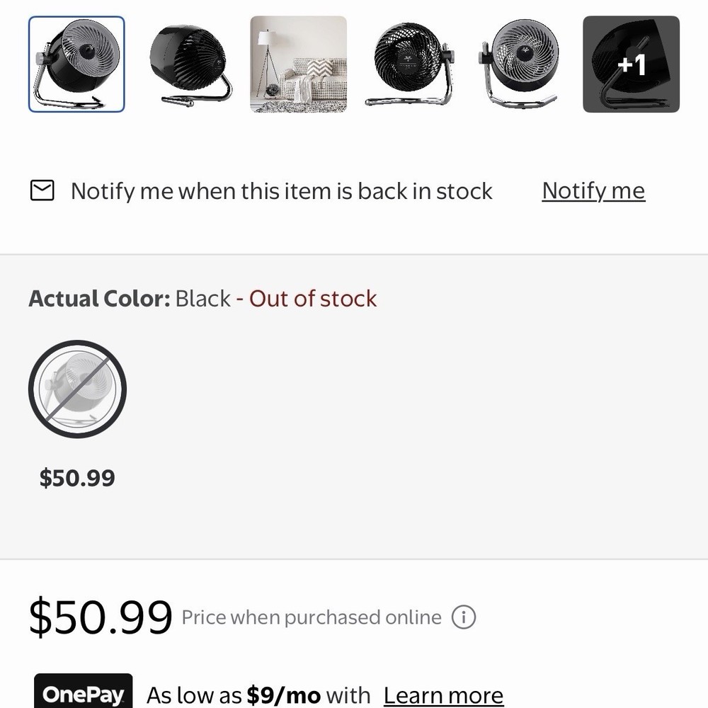 Vornado Pivot 6X Fan