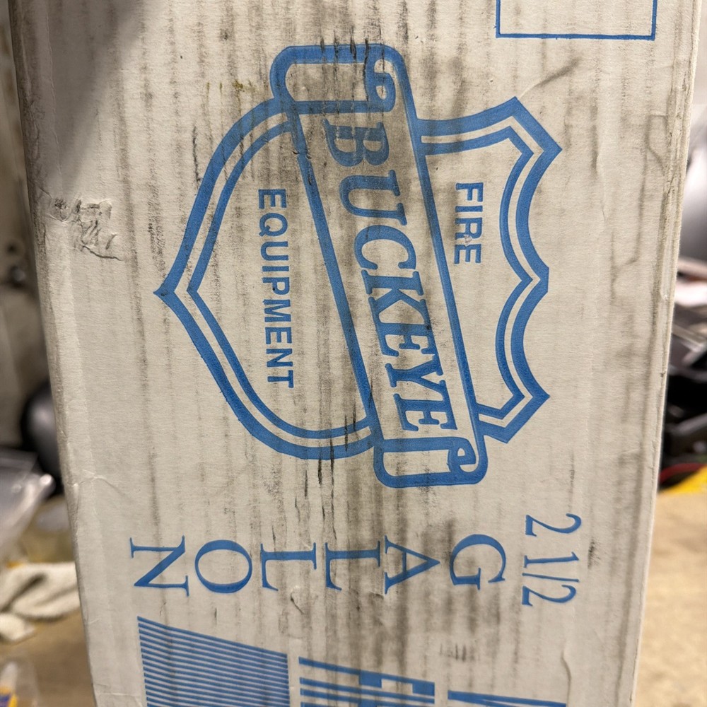 BUCKEYE 51000 Fire Extinguisher, SS, Silver, AC 35WT25