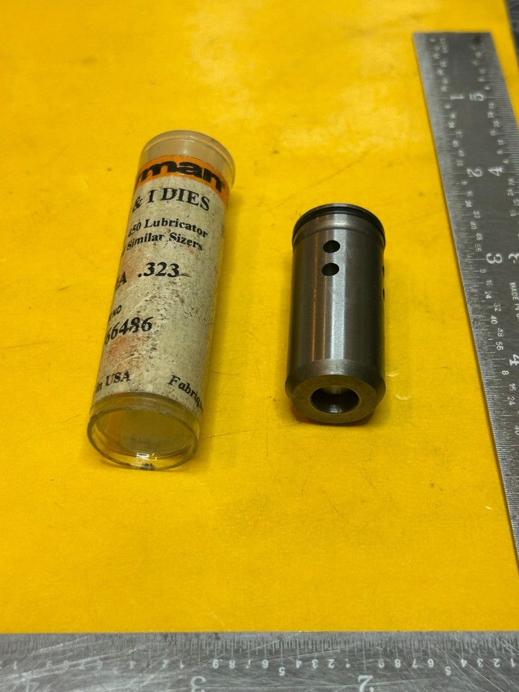 Lyman #323 Lube & Size Die + Case