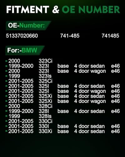 741-485 Front Right Passenger Side Power Window Front Left Driver Side