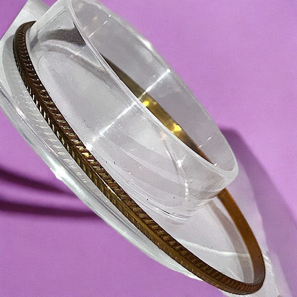 Arrow Design Textured Copper 2.75" Bangle Bracelets!