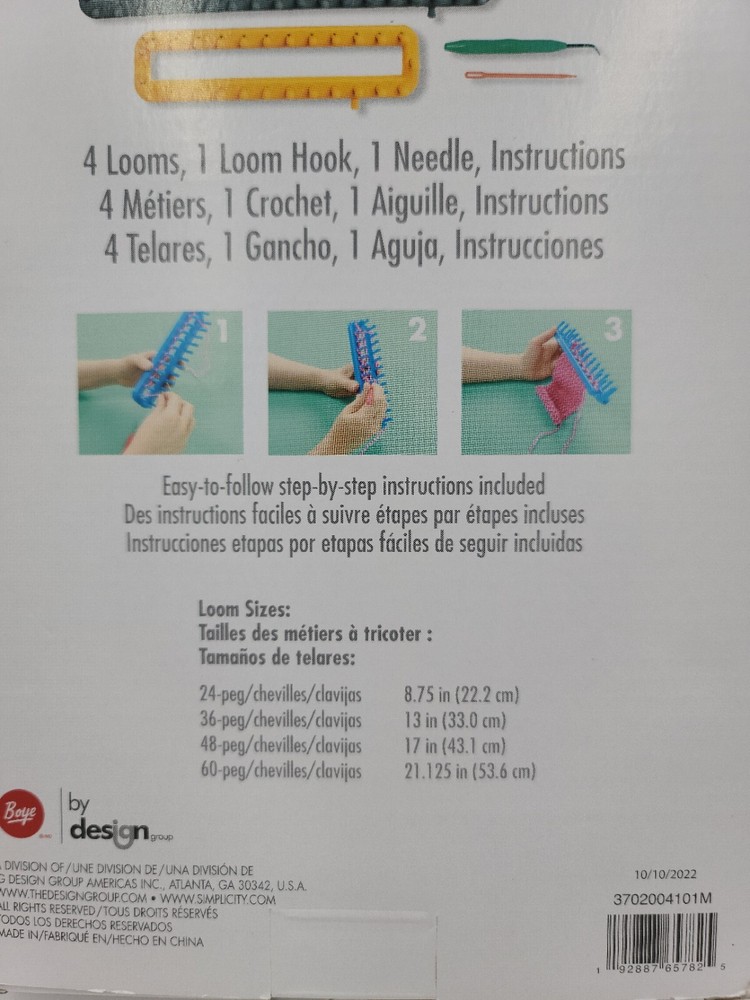 Boye Long Loom Set 4001W new