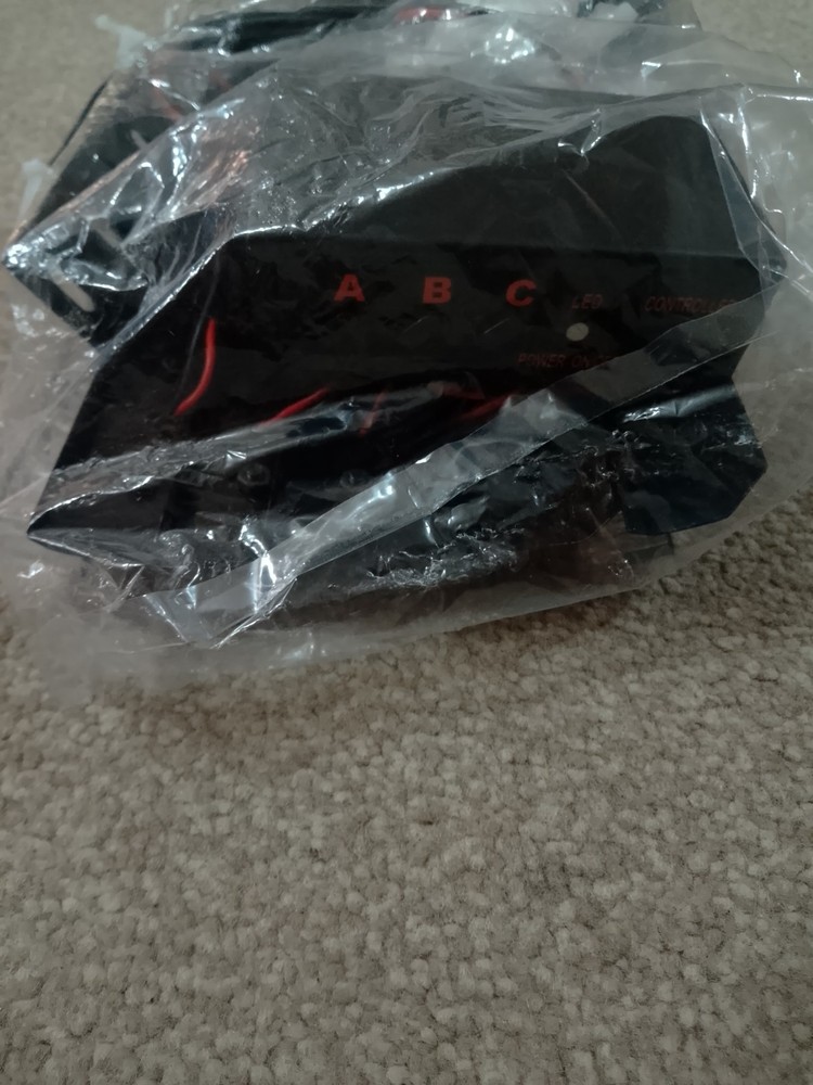 Zone Tech ES0011-E Red/White Emergency Warning LED Strobe Light Kit 12V