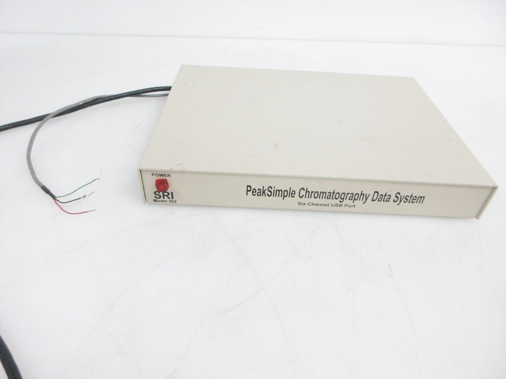 SRI 302 PEAKSIMPLE CHROMATOGRAPHY DATA SYSTEM FOR GC & HPLC CHROMATOGRAPHY