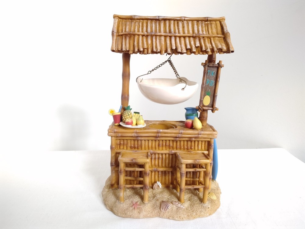 TIKI BAR VOLTIVE TEA LIGHT WARMER YANKEE CANDLE~~ COMPLETE!