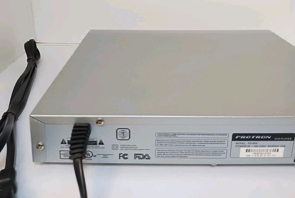 Protron PD-800 DVD/CD Player No Remote - Tested Working ✅✅