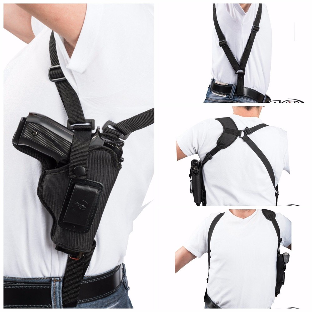 RH Vertical Shoulder Nylon Holster Fits Edge 9mm
