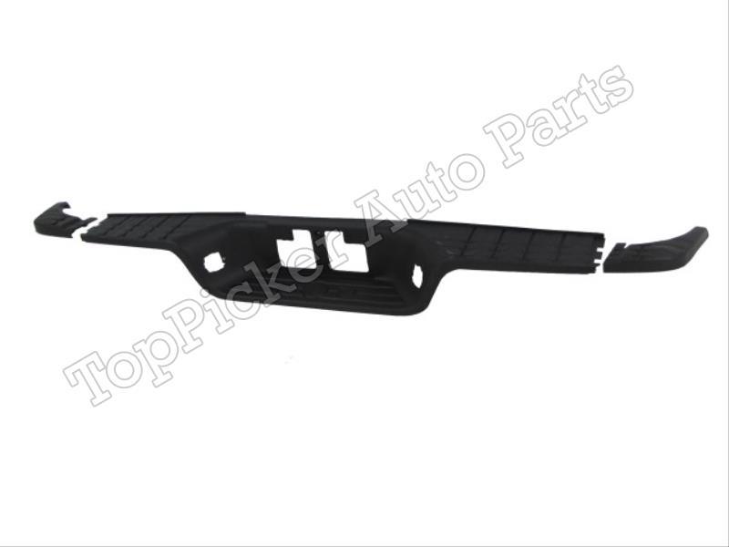 Bundle Rear Step Bumper Center + Extension Pad 3Pc For 2007-2013 Tundra