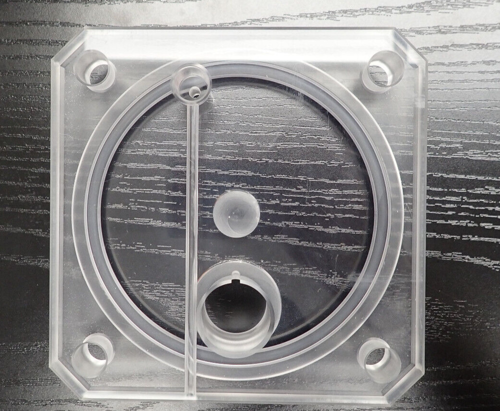 FBD Face Plate Acrylic Clear 19-0161-0001  OEM