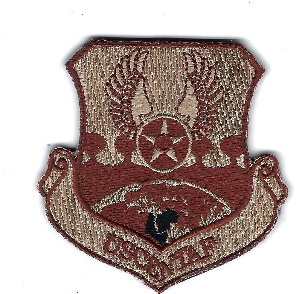 PATCH USAF USCENTAF CENTRAL COMMAND SHAW AFB    JT46