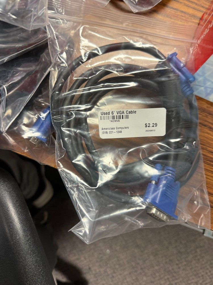 VGA Cable 5" and 6" Available (3 ct)