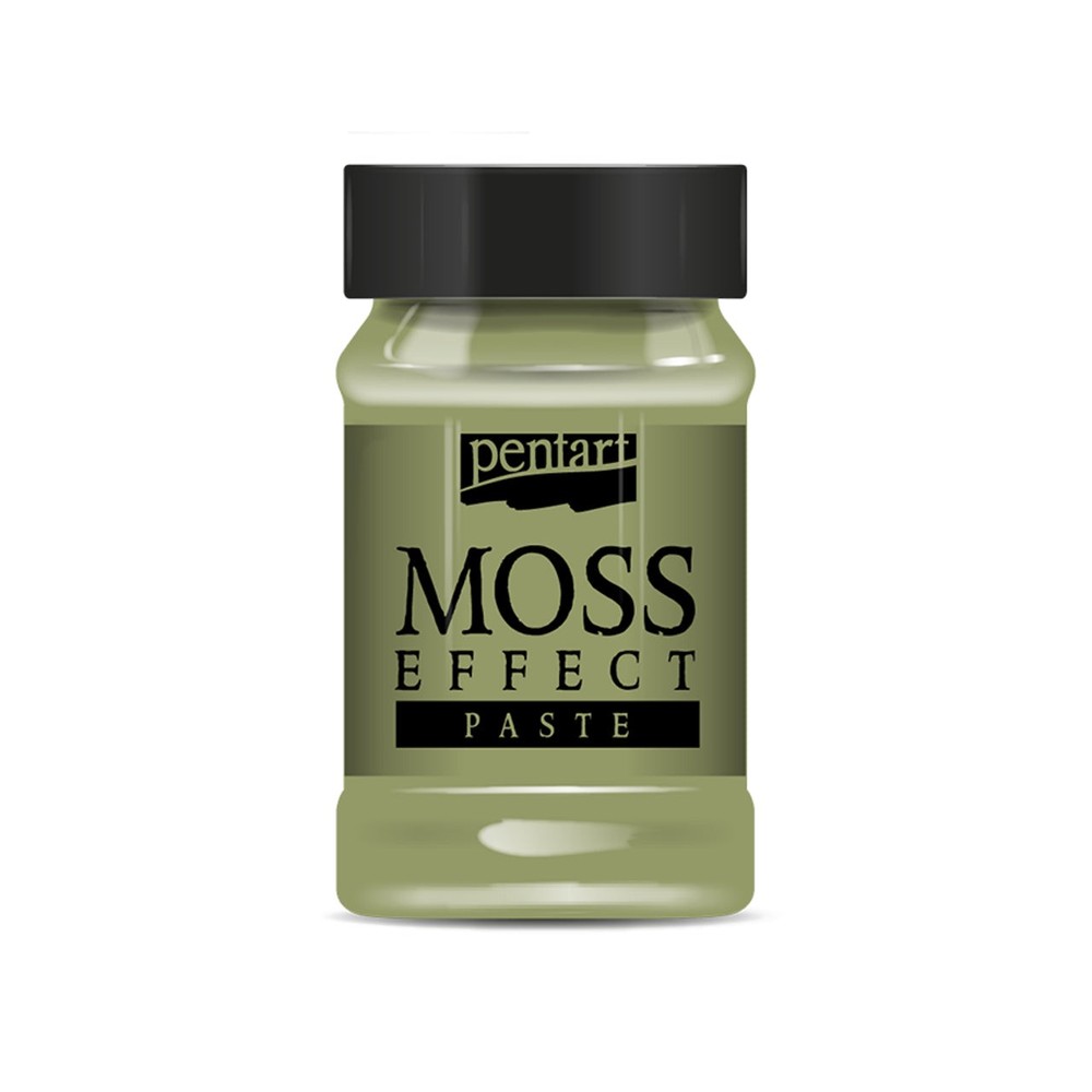 Moss Effect Paste | Light Green 100ml | Pentart | Mixed Media & DIY