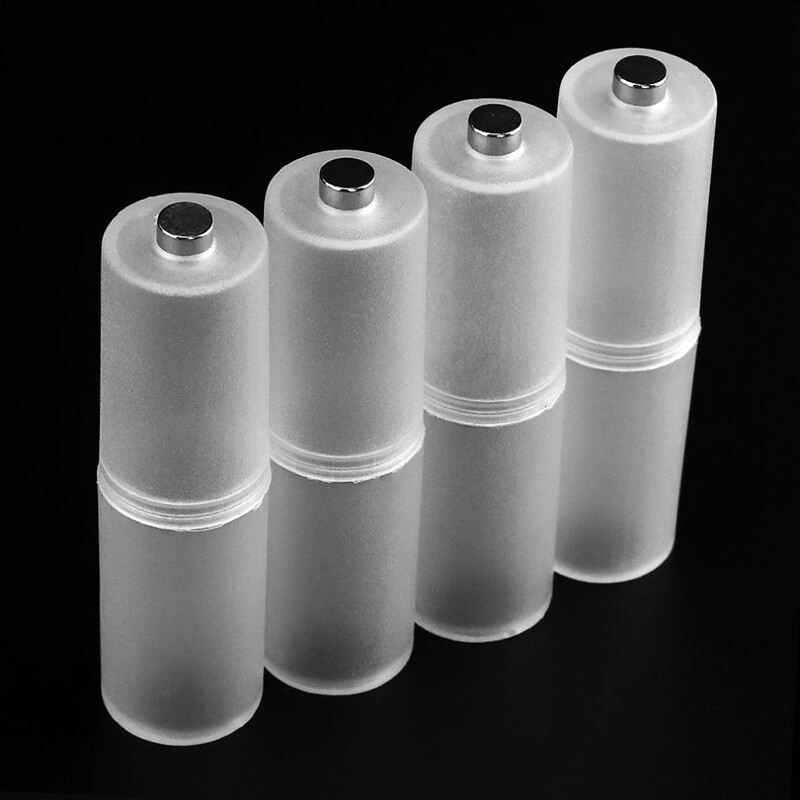 AAA to AA Size Battery Converter Adapto /Adapter Case Holder Storage Box Plastic