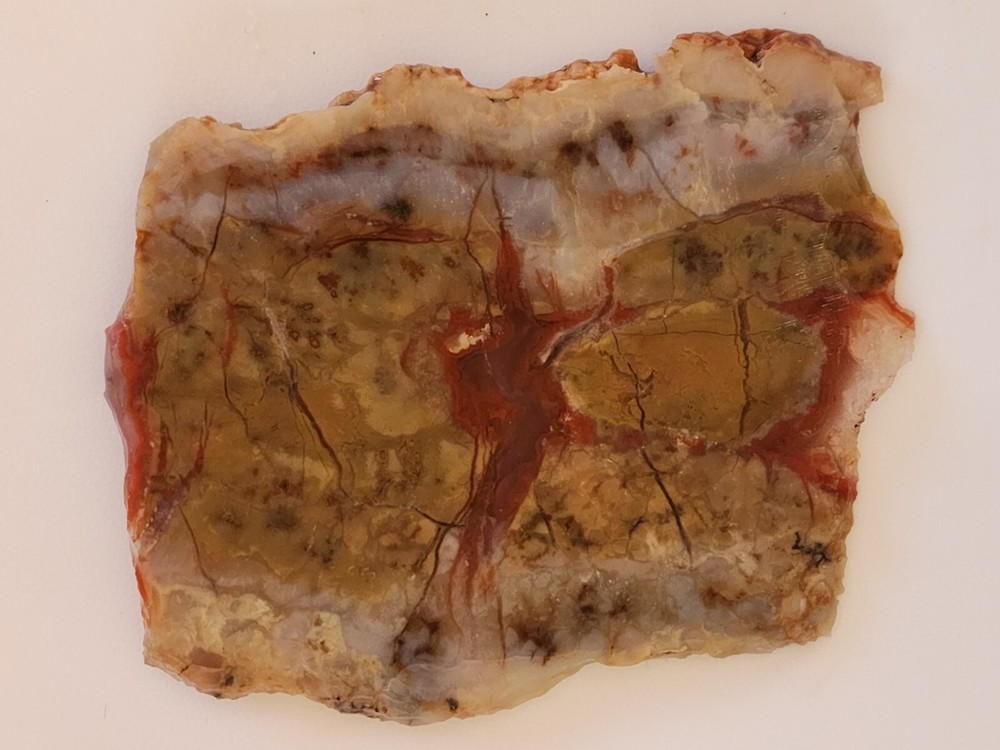 Chapenite Jasper Lapidary Slab California