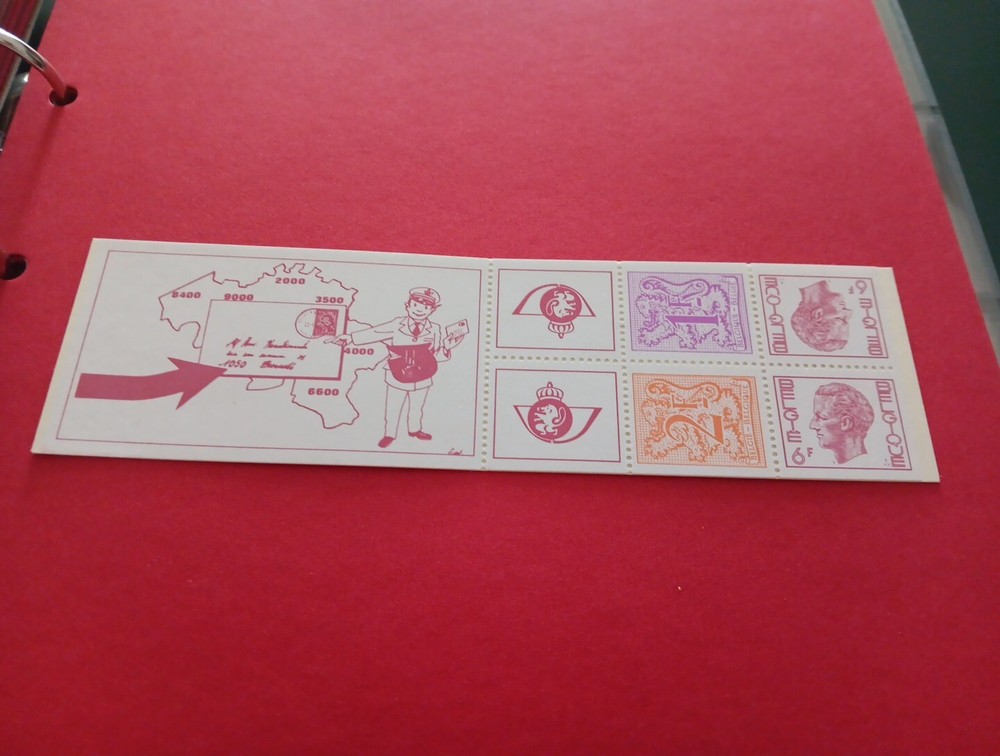 POST STAMPS BOOK BELGIUM  MNH (PSB48)