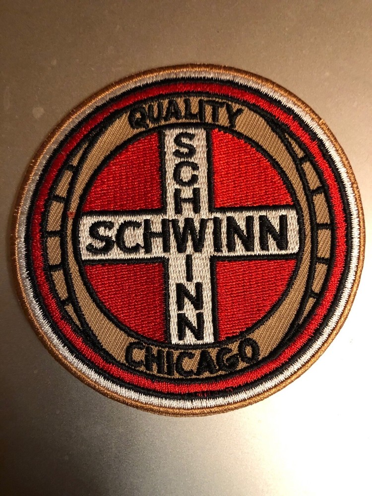 SCHWINN BICYCLE Embroidered Patch SUPER HIGH QUALITY IRON ON